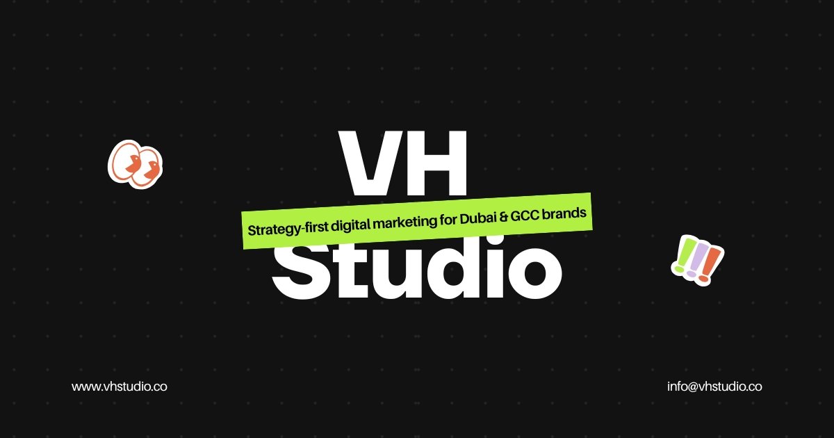 B2B Marketing Consulting in Dubai and GCC | VH Studio